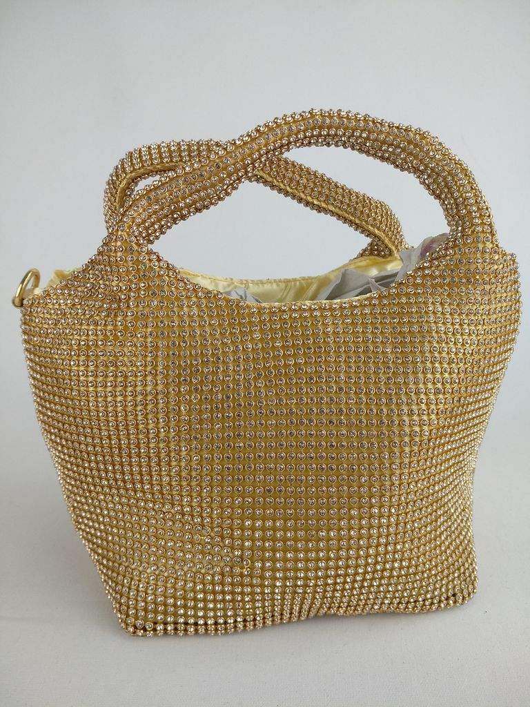 Manhattan Bolso Tote Mini Dorado - Vista Principal Dorado - Vista Principal