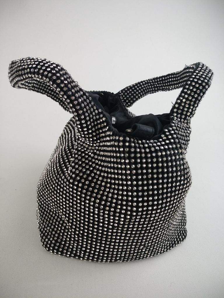 Manhattan Bolso Tote Mini Negro - Vista Lateral Negro - Vista Lateral