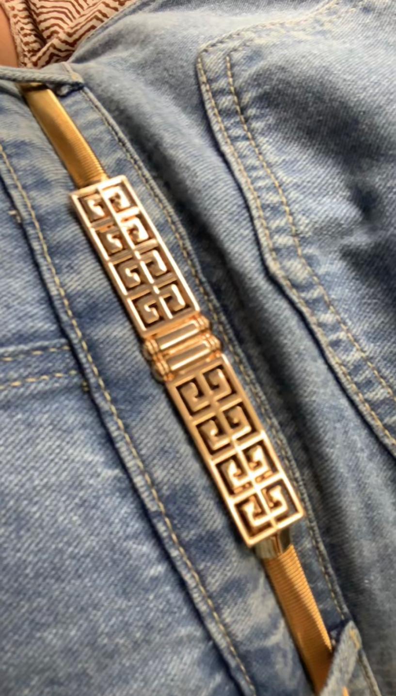 Cinturón Ajustable Color Oro ref. M0060