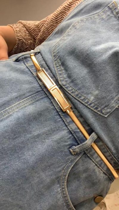 Cinturón Ajustable Color Oro ref. M0062