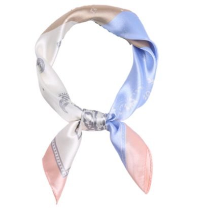 Pañuelo pequeño de Seda Cuadrado de 55 cm ref. M0118