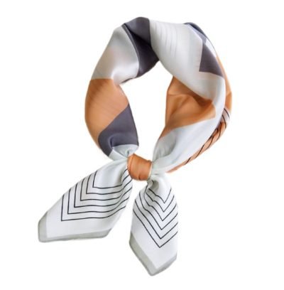 Pañuelo pequeño de Seda Cuadrado de 55 cm ref. M0122