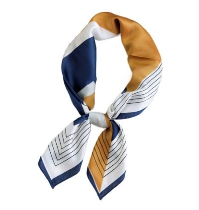 Pañuelo pequeño de Seda Cuadrado de 55 cm ref. M0123