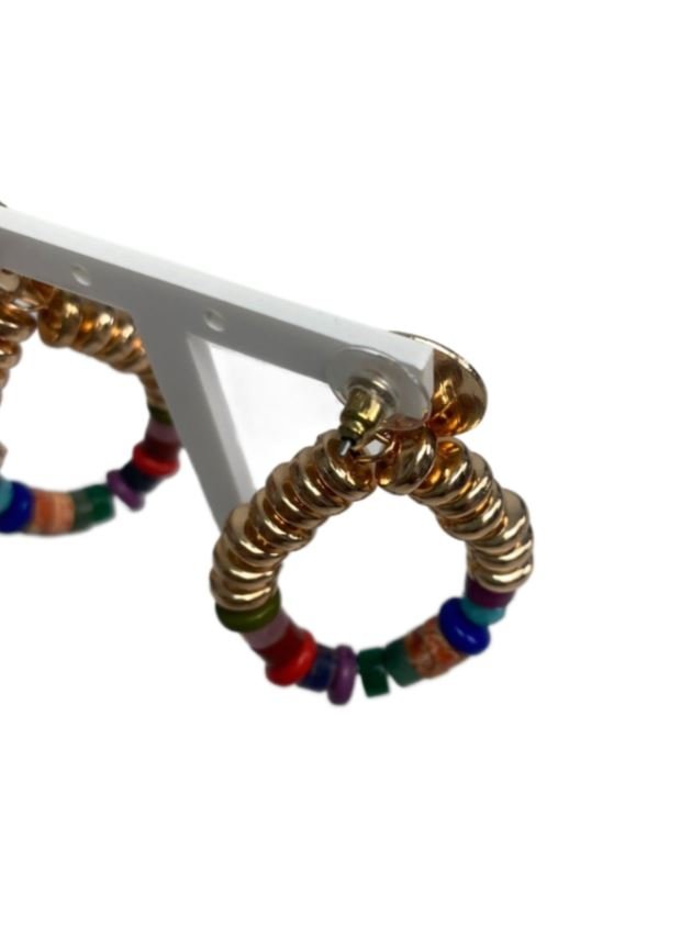 Pendientes Hippie ref. M0095 - detalle de broche