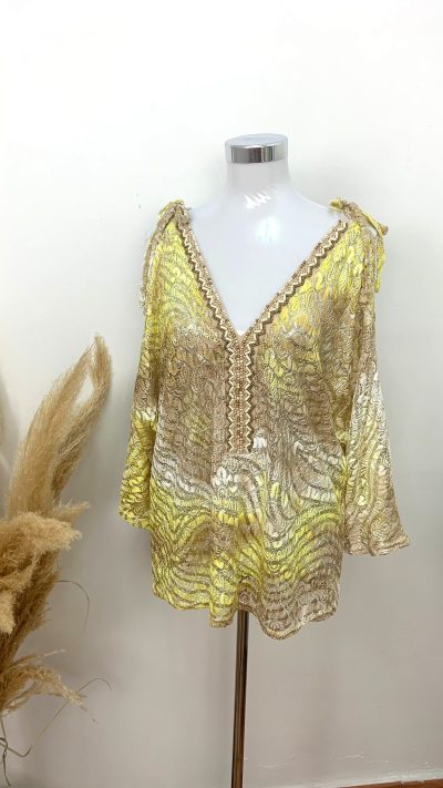 Blusa Brillo – Blusa París Amarilla
