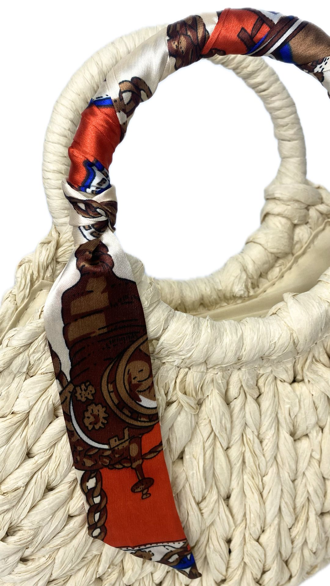 Cesta pequeña de fibra natural - Cesta Maripaz - DETALLES ASA