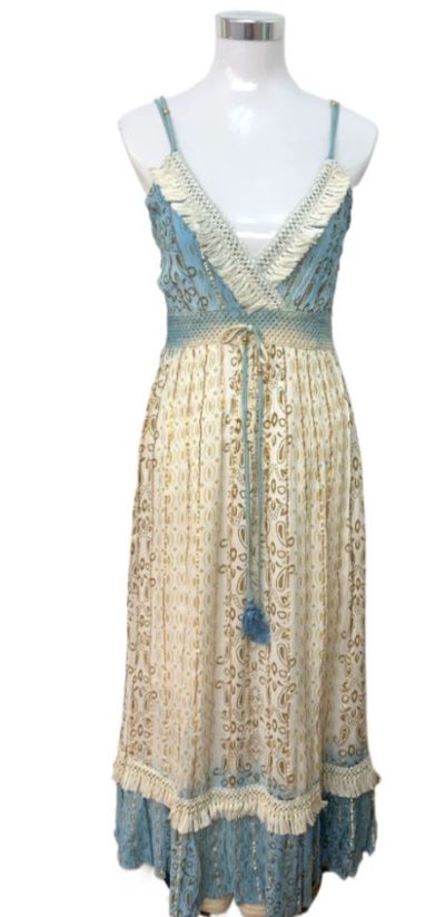 Vestido Boho Largo – Vestido Oceanía