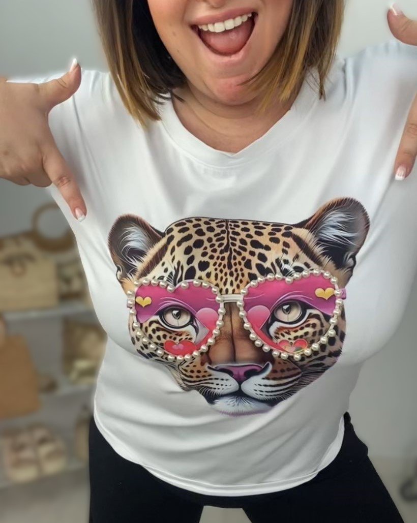 Camiseta Tigre de frente - entera