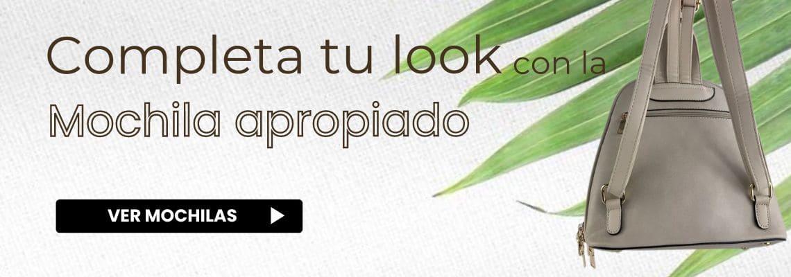 Completa tu look con la mochila mas apropiada