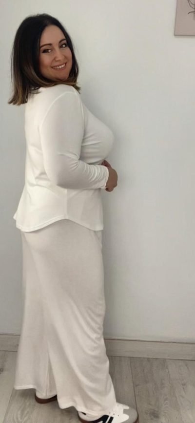 Conjunto Cómodo Blanco Talla única